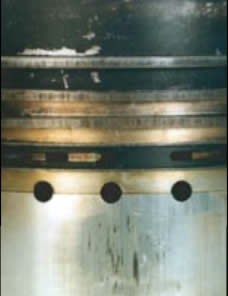 piston rings scuffed