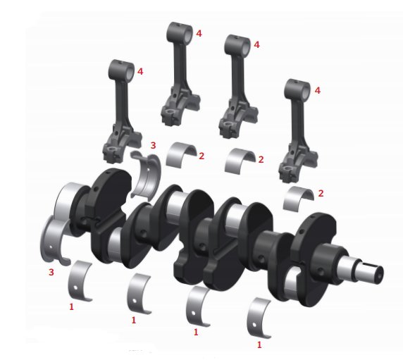 Crankshaft Bearing Crankshaft Bearing